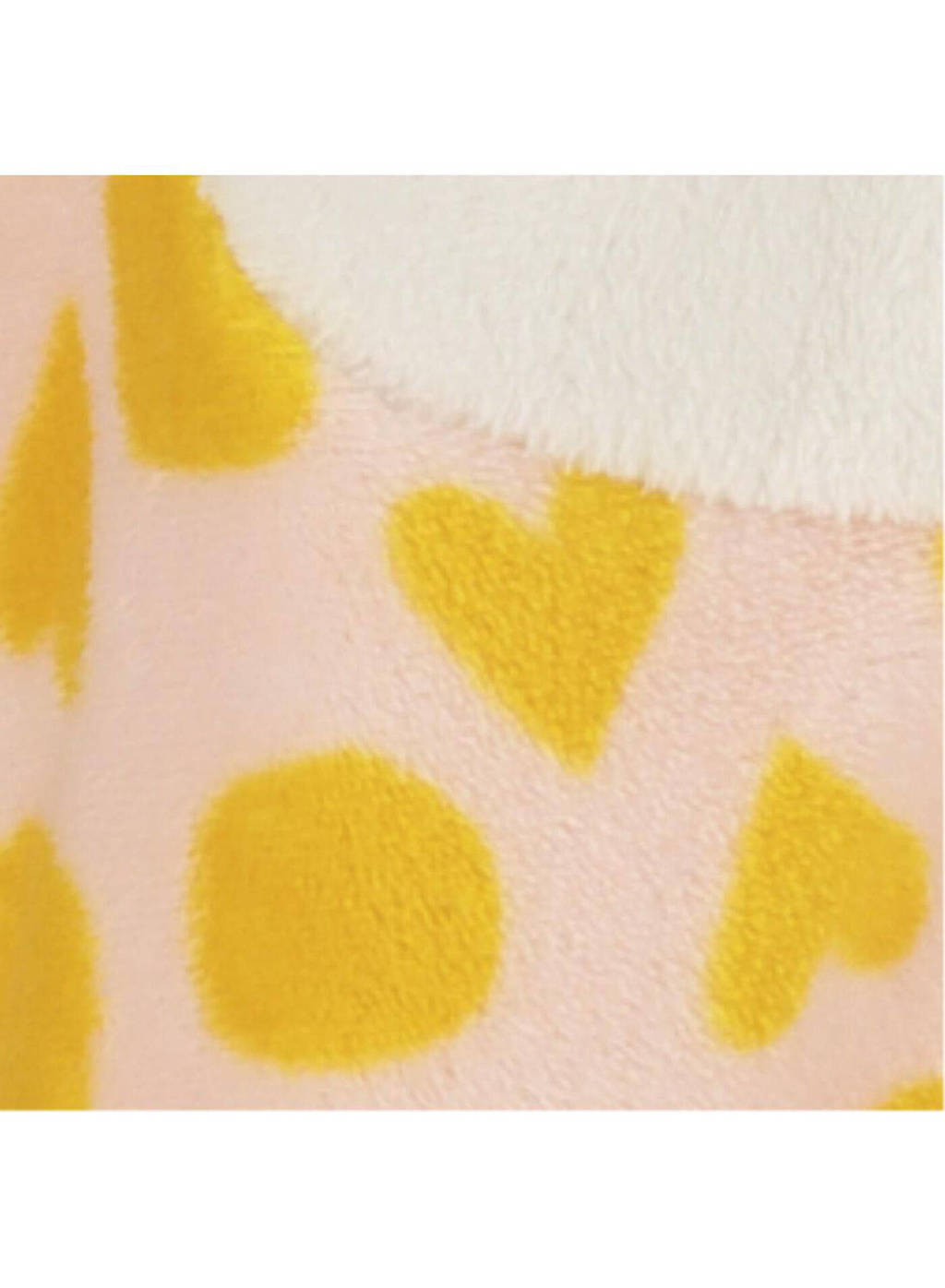 onesie giraffe geel/lichtroze | wehkamp