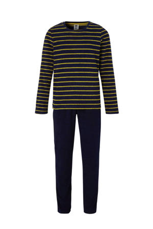 gestreepte pyjama donkerblauw