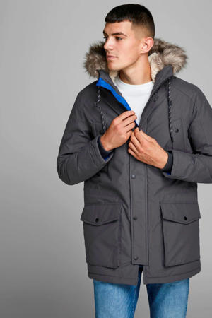 parka grijs