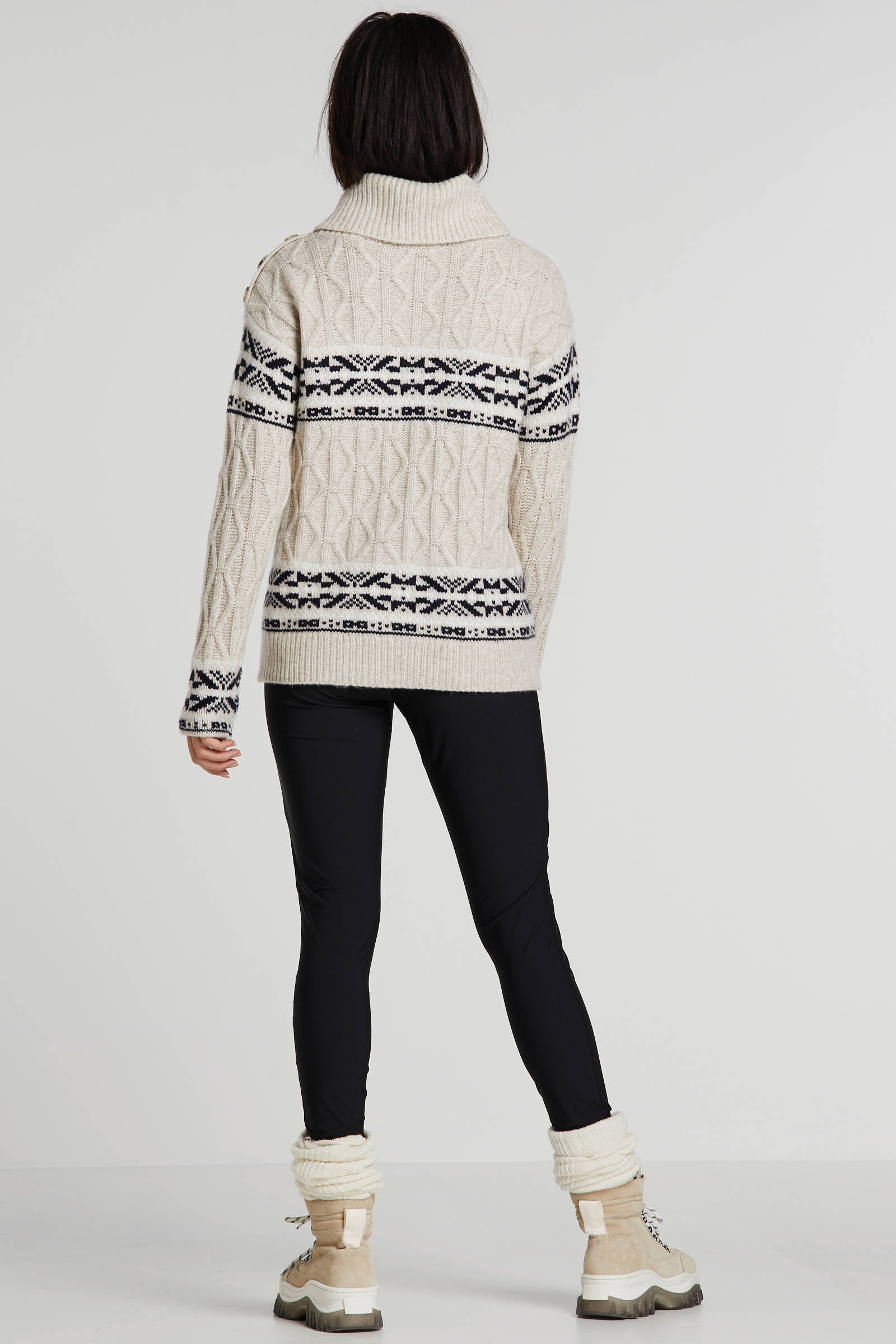anytime legging in travel kwaliteit zwart wehkamp