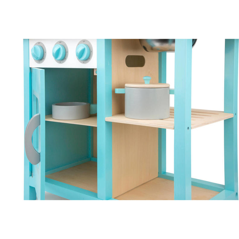 New Classic Toys - 11054 - Wooden Kitchen Bon Appétit - Rose
