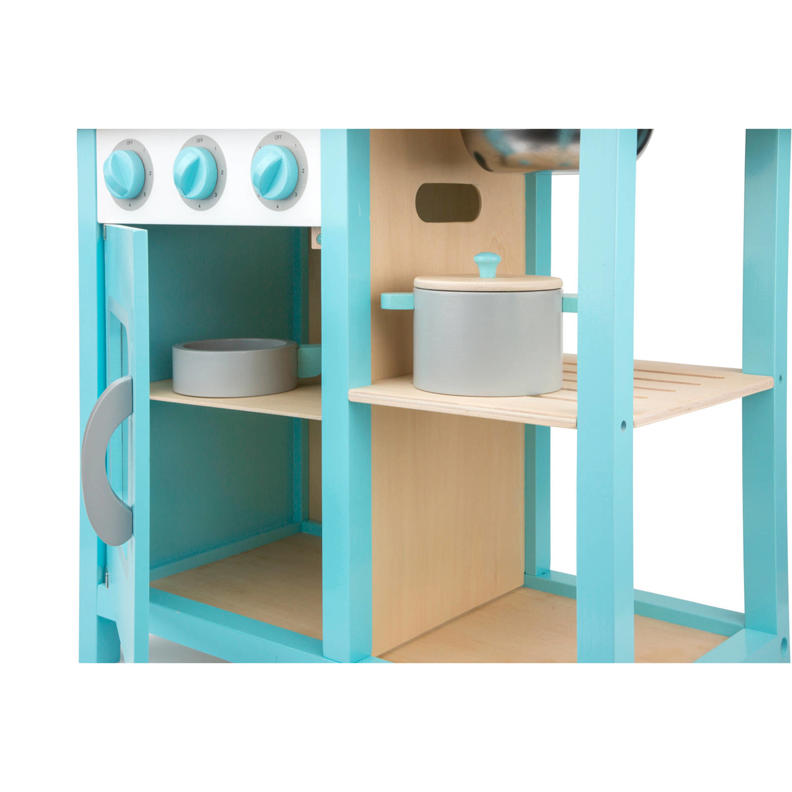 New Classic Toys - 11054 - Wooden Kitchen Bon Appétit - Rose New Classic Toys - 11054 - Wooden Kitchen Bon Appétit - Rose