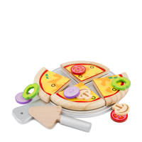 New Classic Toys houten Pizza set, Multi Color