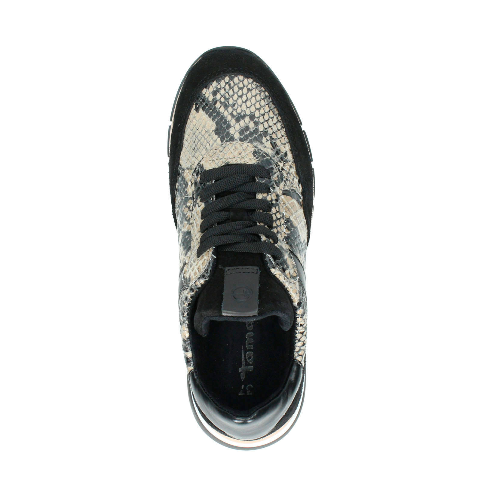 tamaris sneakers slangenprint