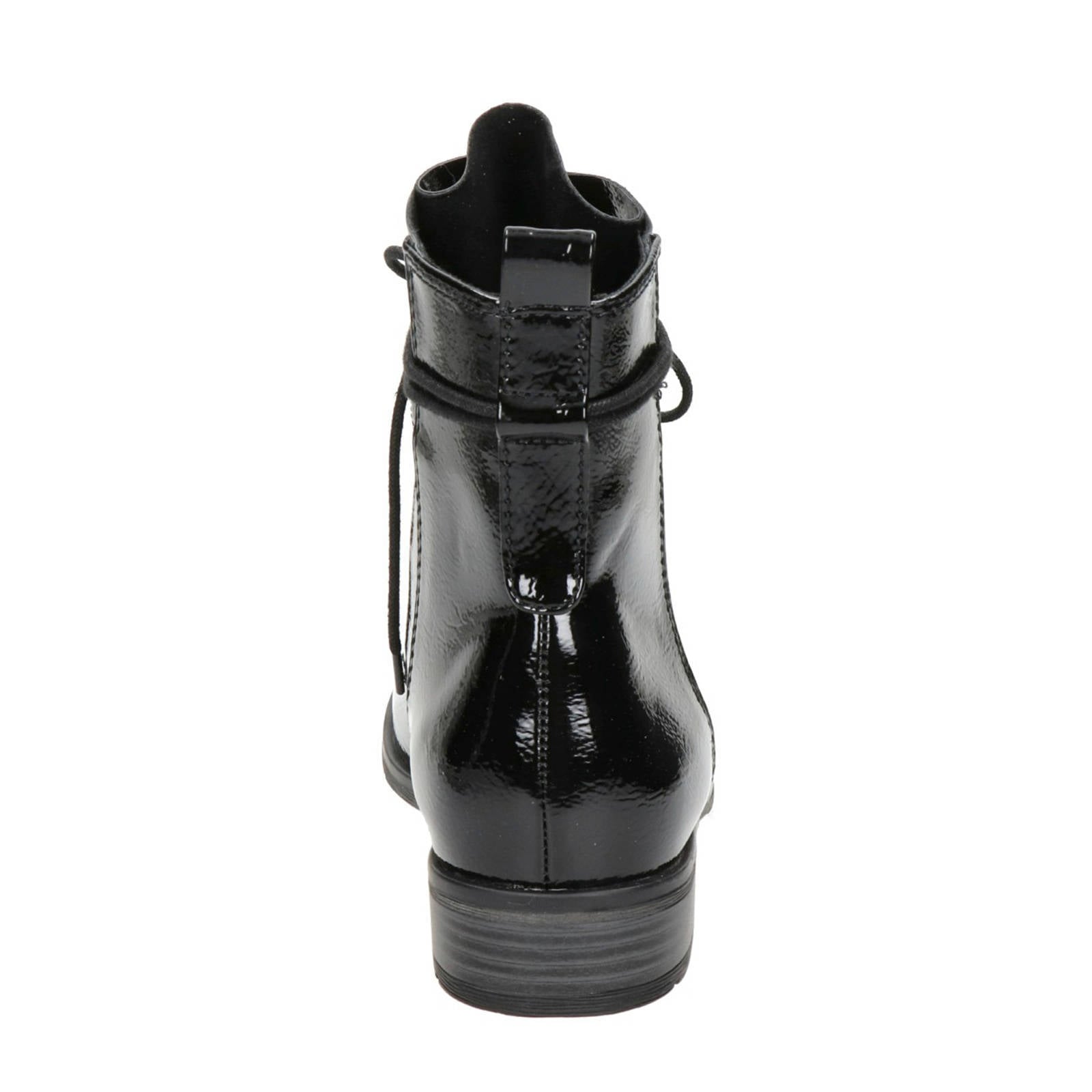 Marco Tozzi veterboots zwart | wehkamp