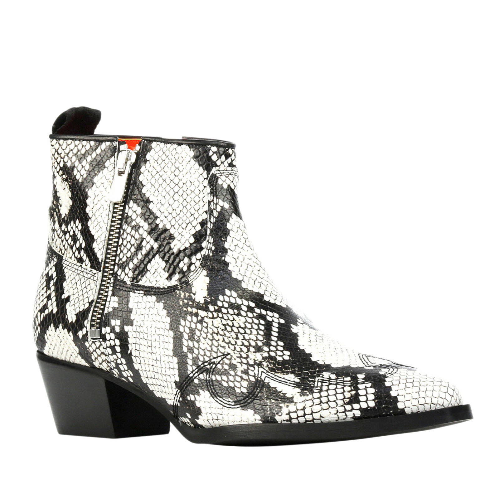 Nubikk Fae Adams Roomwit Dames Chelseaboots - Van Arendonk