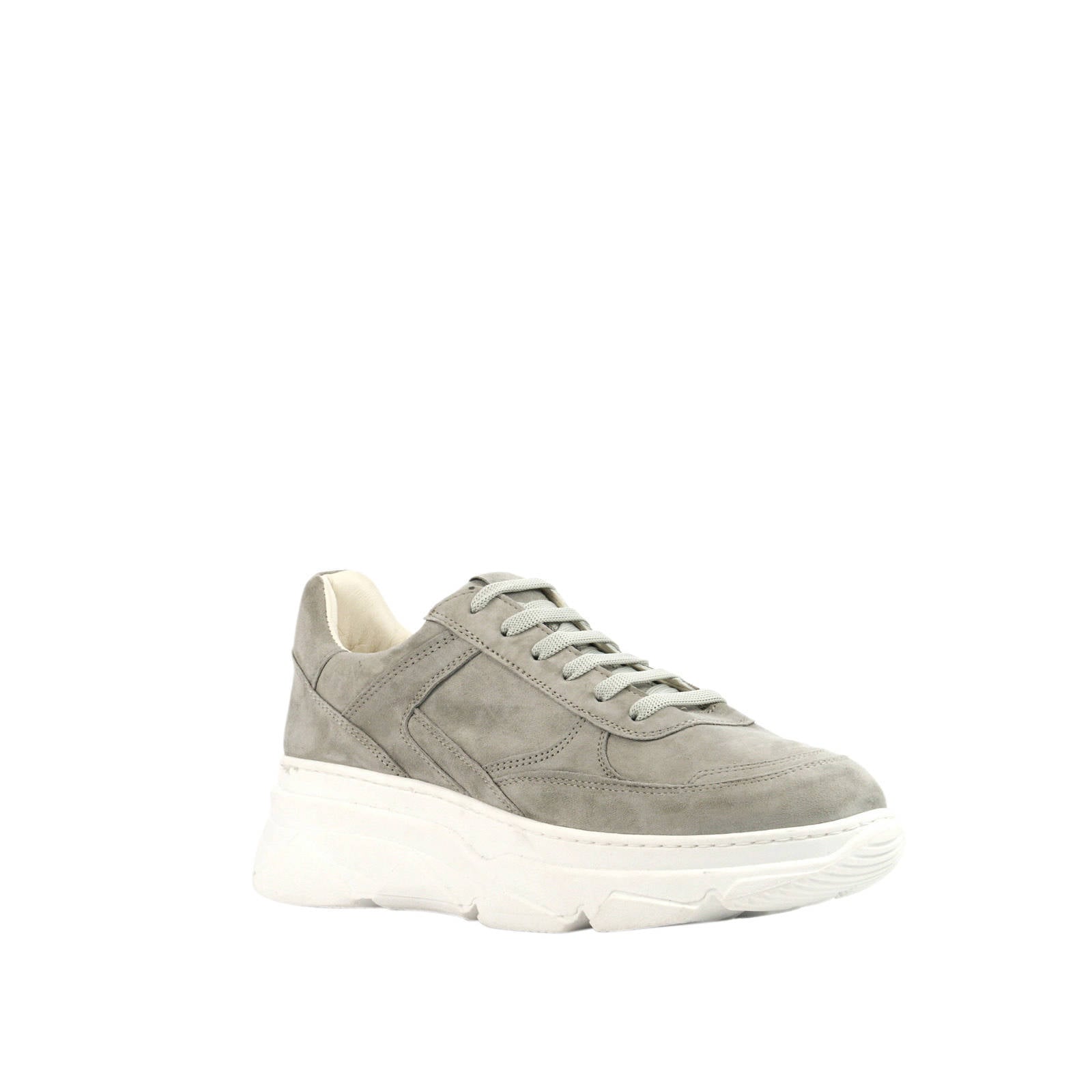 Mace Belle II suède sneakers grijsblauw | wehkamp