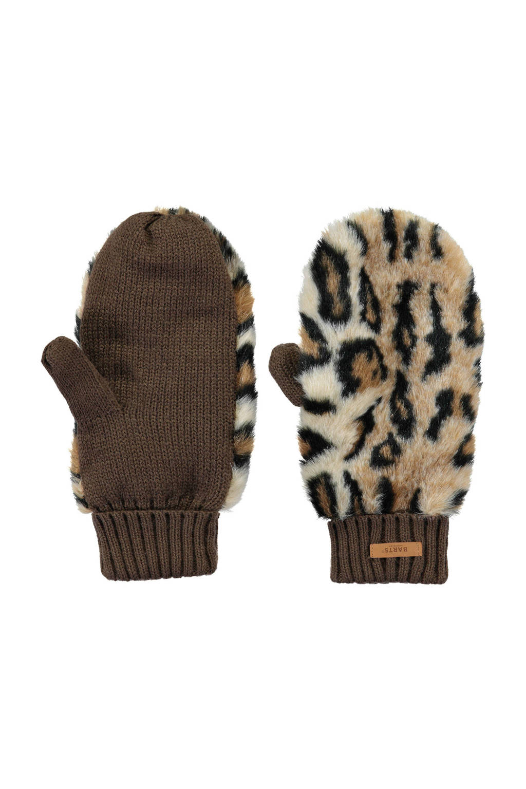 Barts wanten Dorothy Mitts met panterprint, Multi