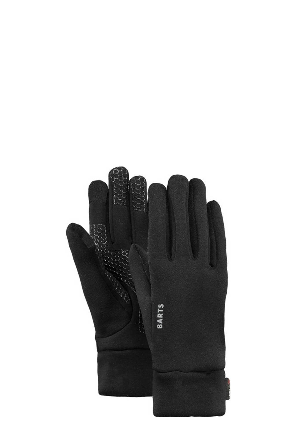 Barts handschoenen Powerstretch touch zwart, Zwart