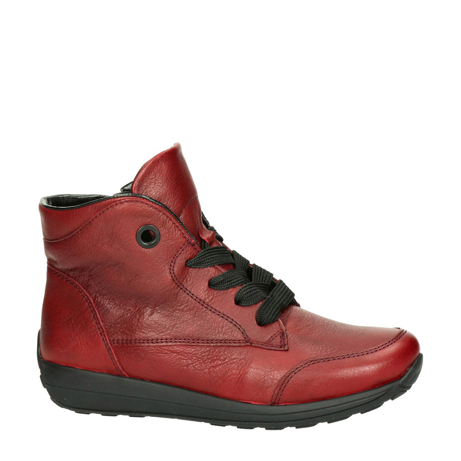 Ara Osaka comfort leren veterboots rood | wehkamp