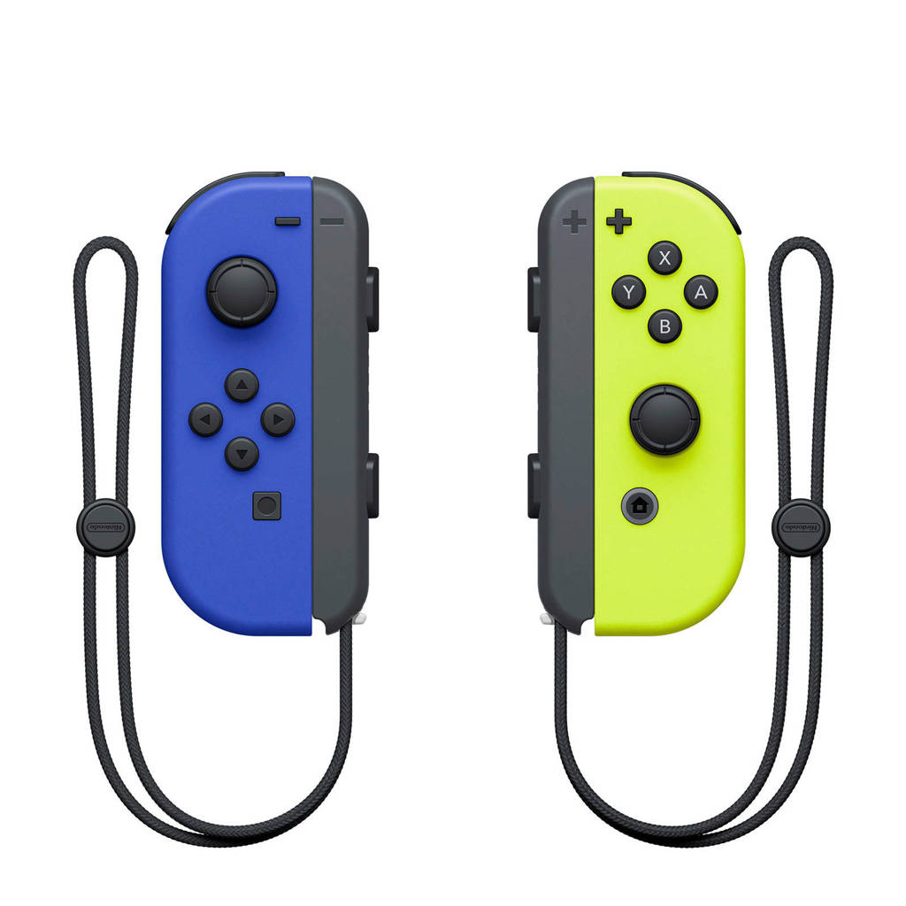 Nintendo Switch Joy-Con controllers blauw/geel, Blauw/geel