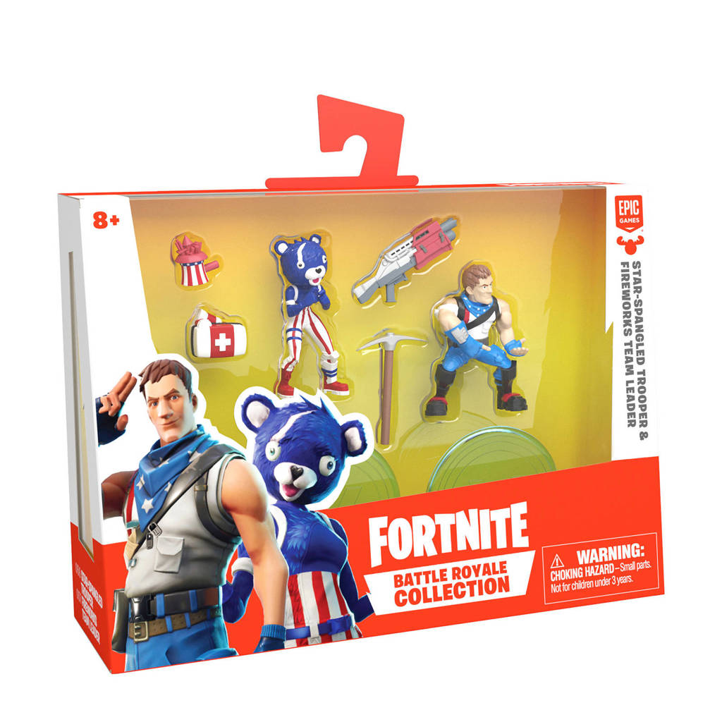 Fortnite Duo Pack Star Spangled Trooper Fireworks Team Leader Wehkamp