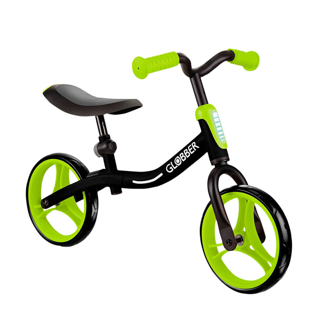 Globber Go Bike groen, Zwart/groen