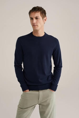 trui van katoenmix royal navy