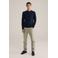 WE Fashion trui van katoenmix royal navy