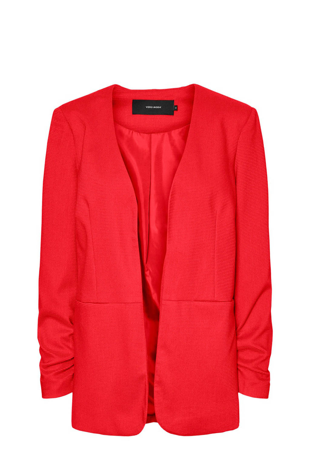 VERO MODA blazer met textuur rood, Rood