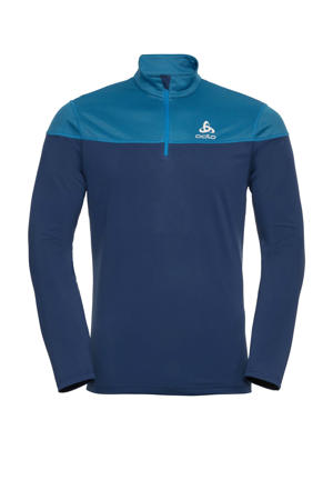 hardloopshirt blauw/donkerblauw