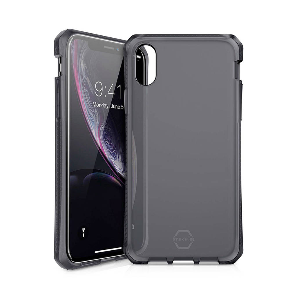 ITSkins backcover iPhone XR, Zwart