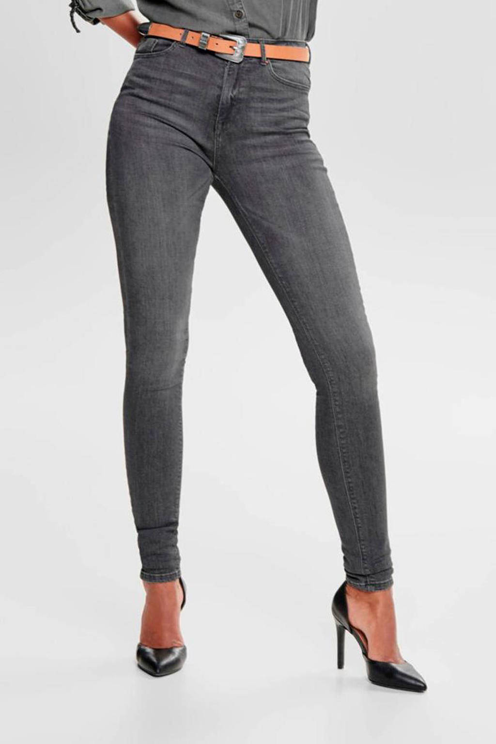 desinfecteren Gastvrijheid Handig ONLY high waist skinny jeans ONLPAOLA grey denim | wehkamp