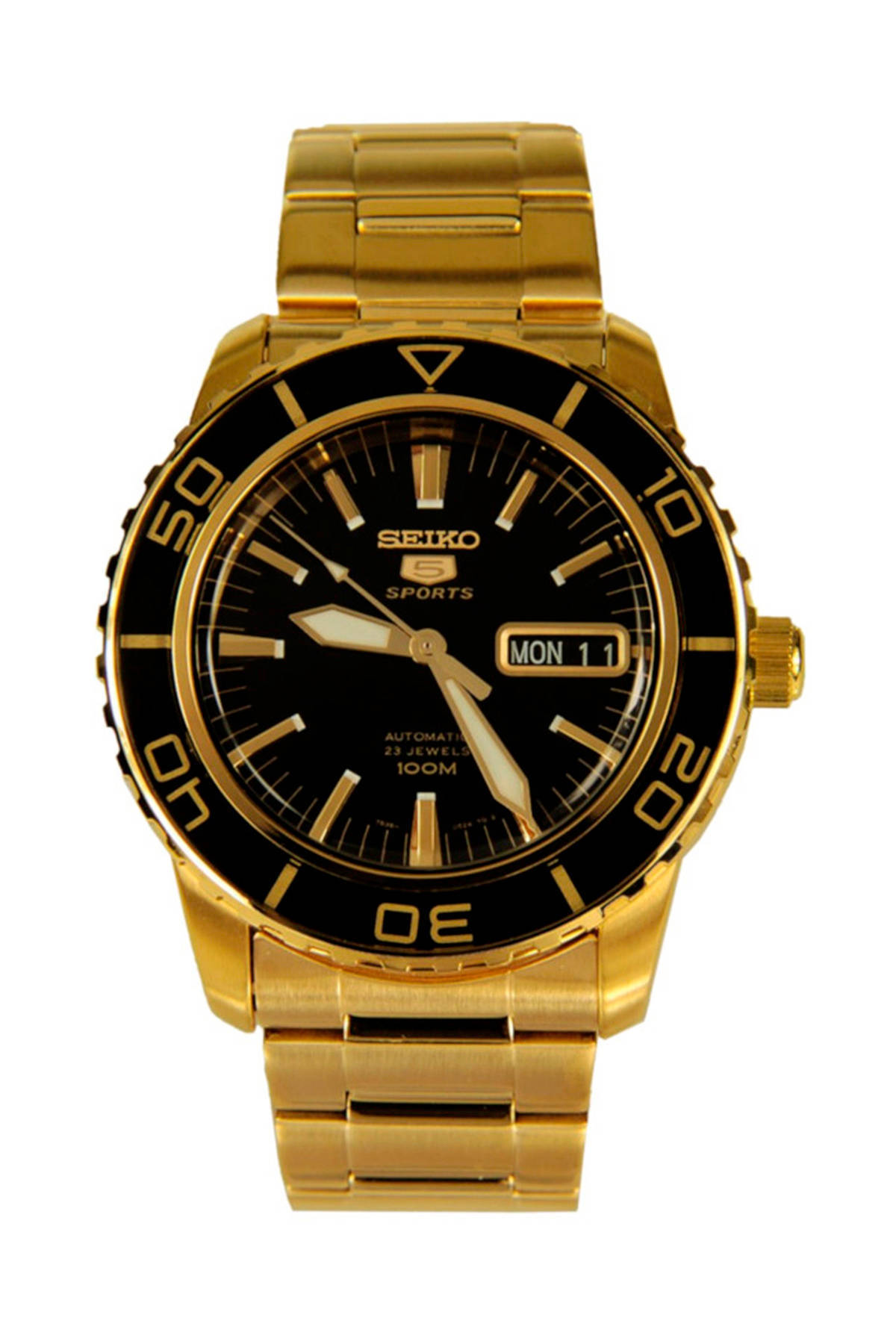 Seiko horloge SNZH60K1 goudkleurig | wehkamp