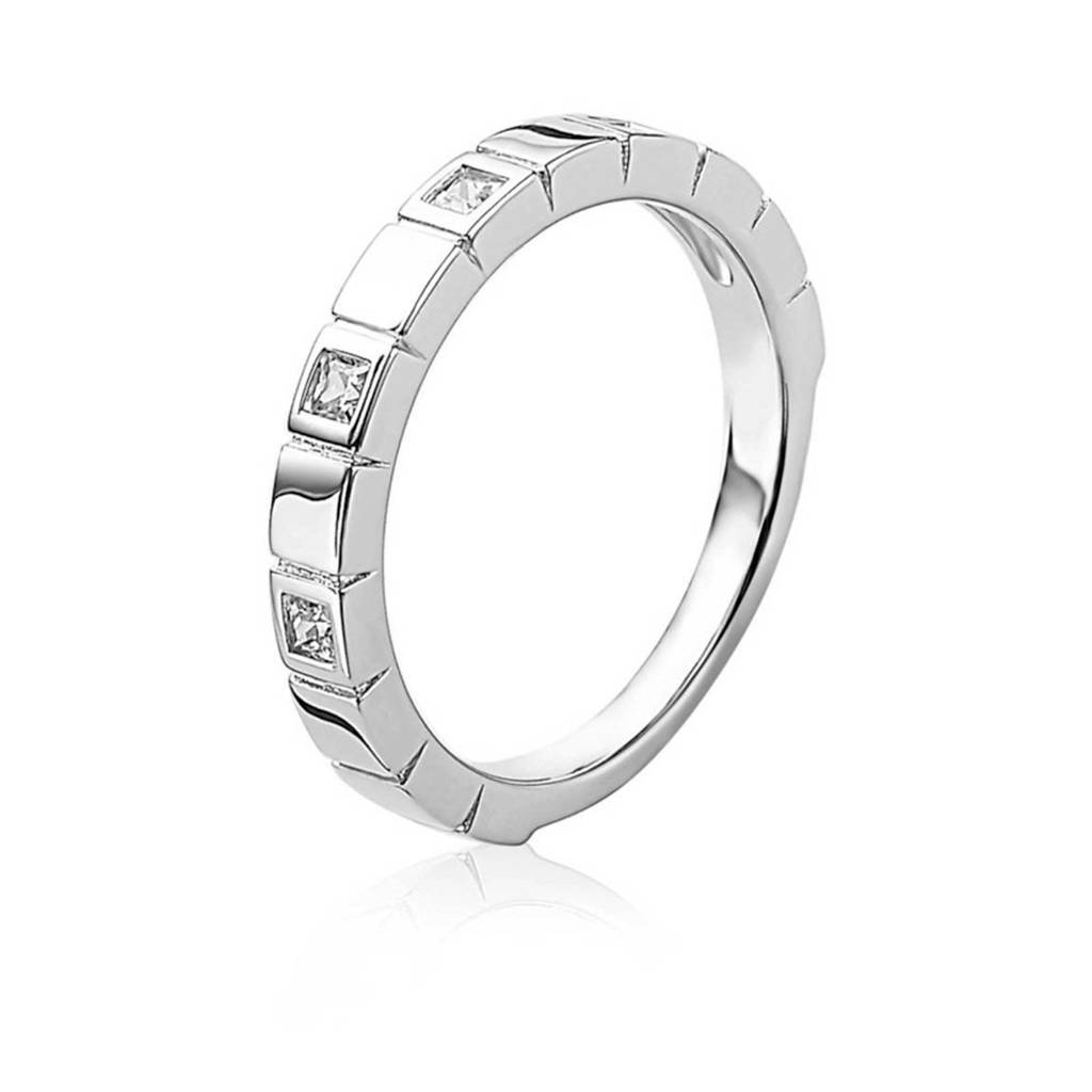 Zinzi ring ZIR1864 zilverkleurig, Zilverkleurig