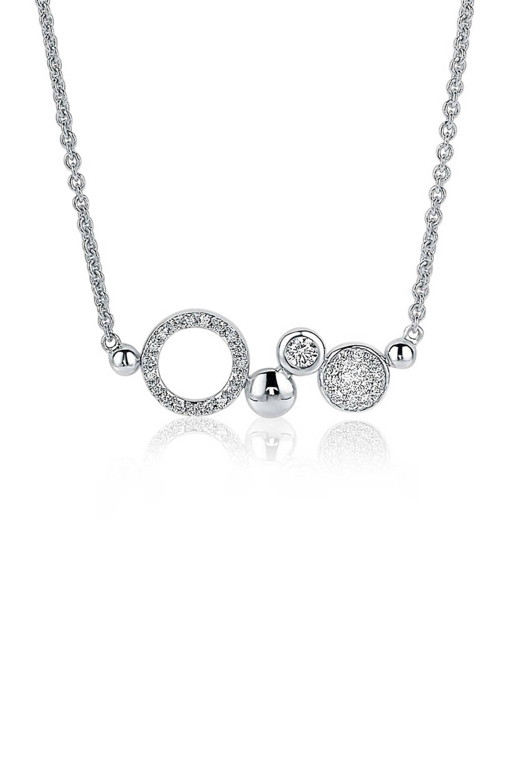 Zinzi ketting ZIC1882 zilverkleurig, Zilverkleurig