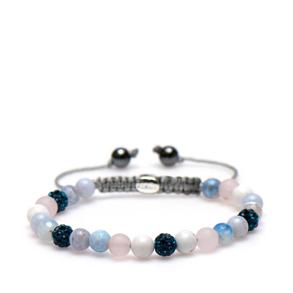 Karma zilveren armband 83388, Meerkleurig