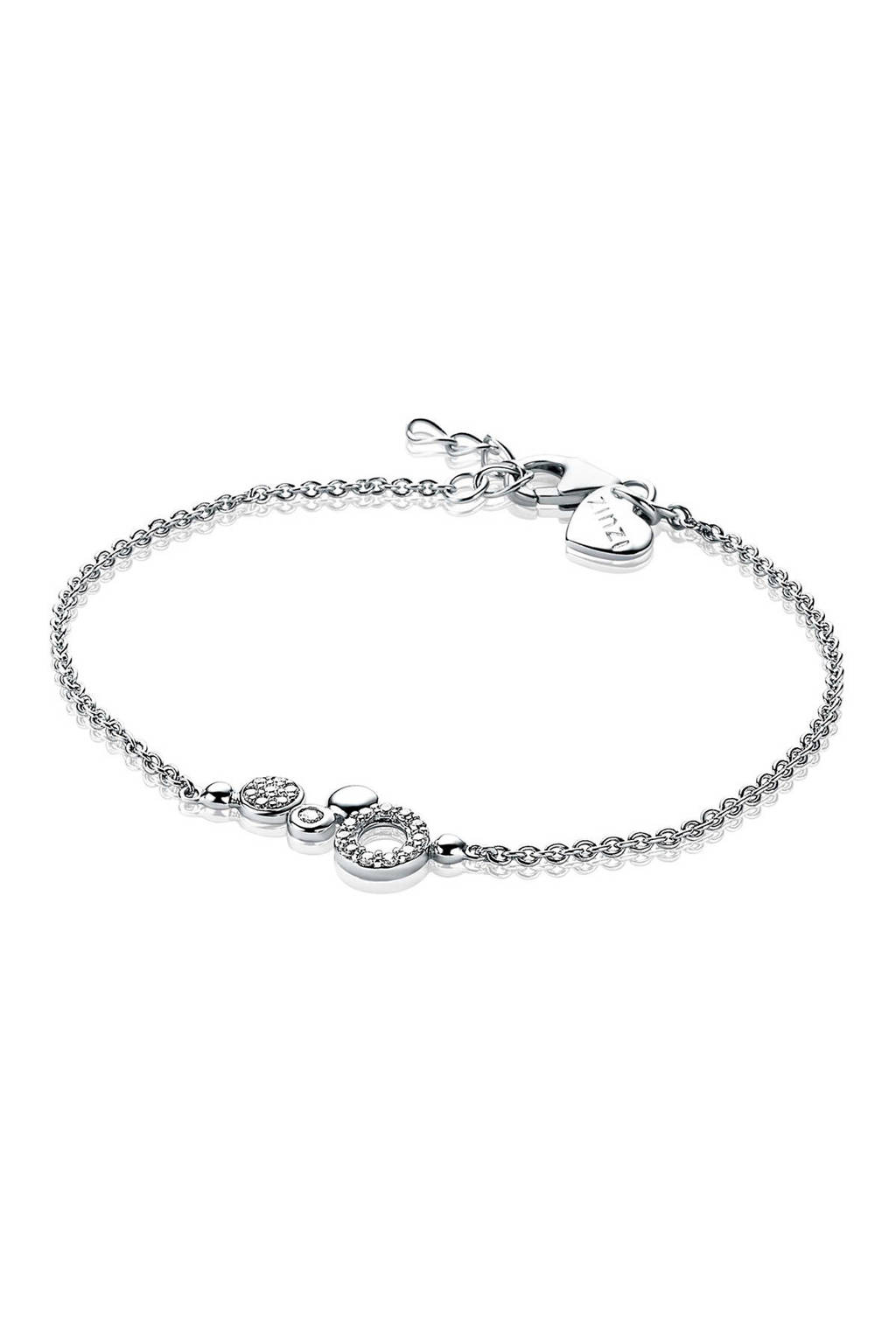 Zinzi armband ZIA1882 zilverkleurig, Zilverkleurig