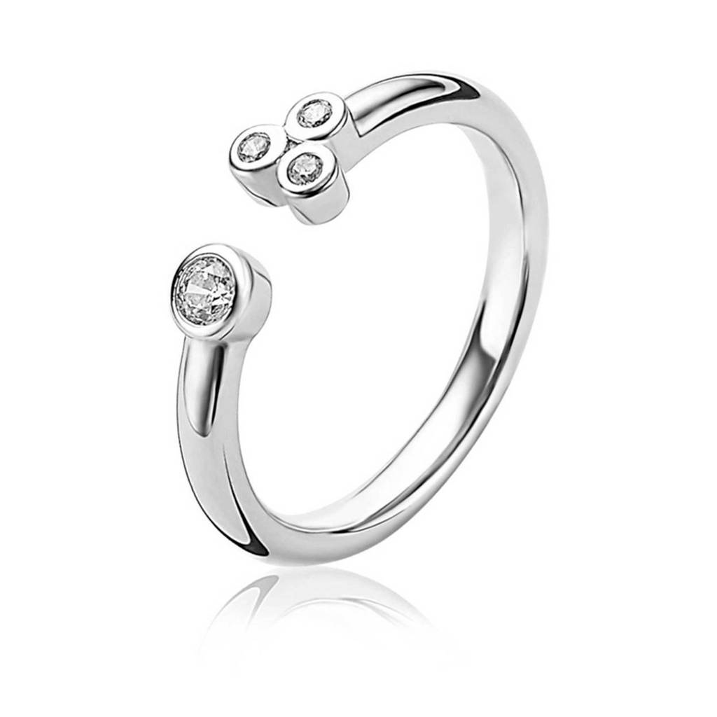 Zinzi ring ZIR1829 zilverkleurig, Zilverkleurig
