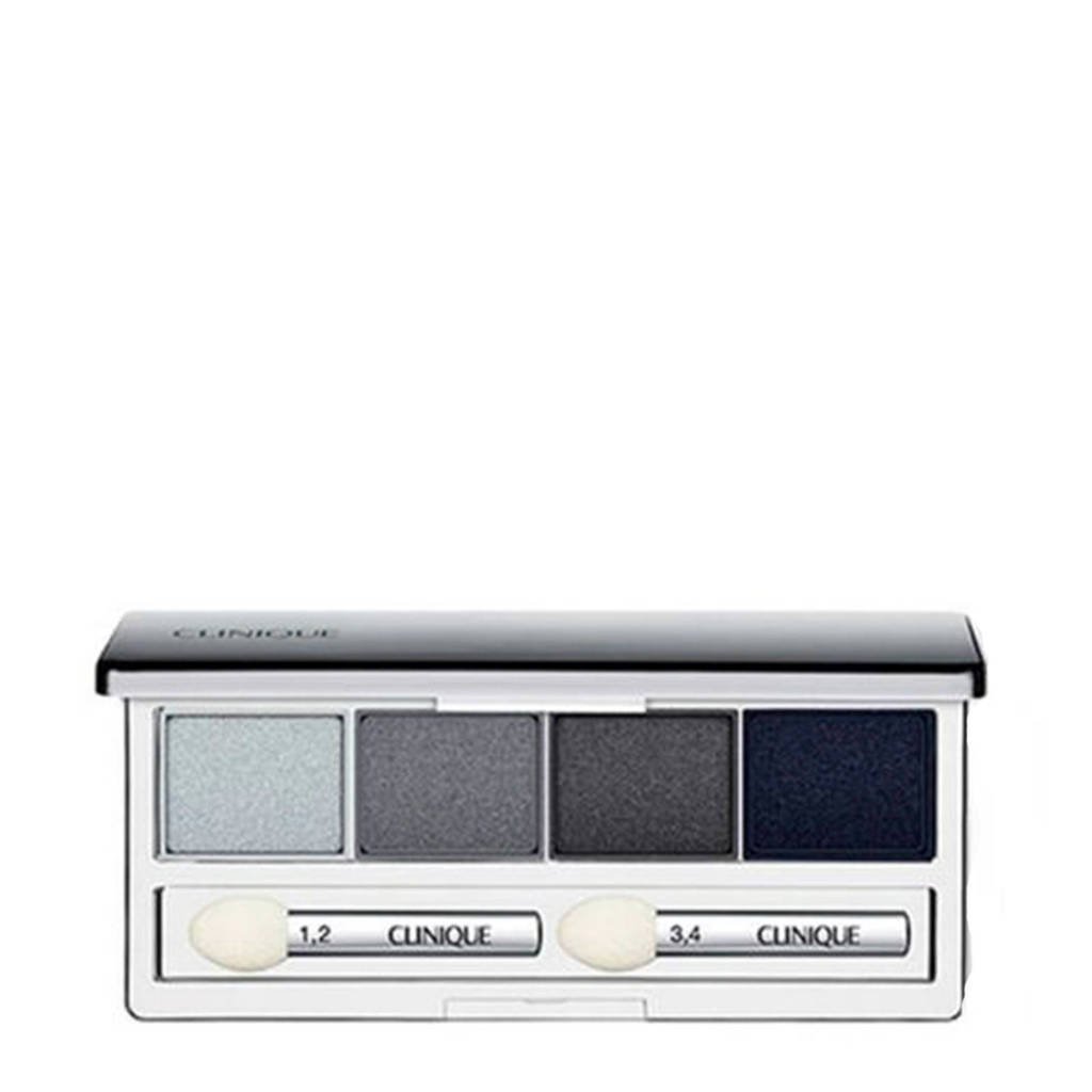 Clinique All About Shadow Eyeshadow Quad oogschaduw - 09 Smoke And Mirrors, 09 Smoke and Mirrors