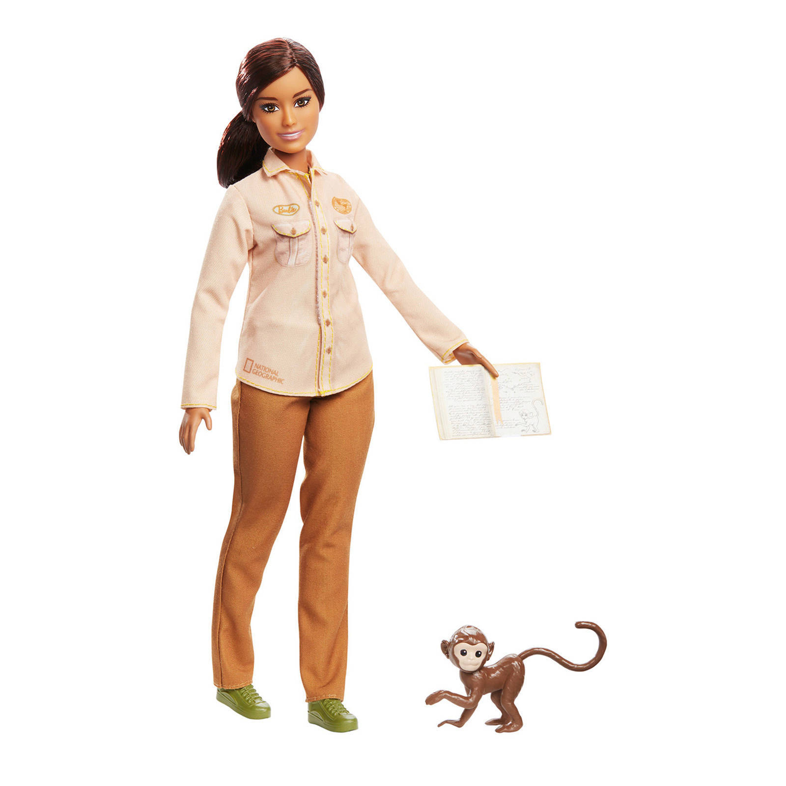 Barbie Natuurbeschermer National Geographic 26 Cm Bruin online kopen