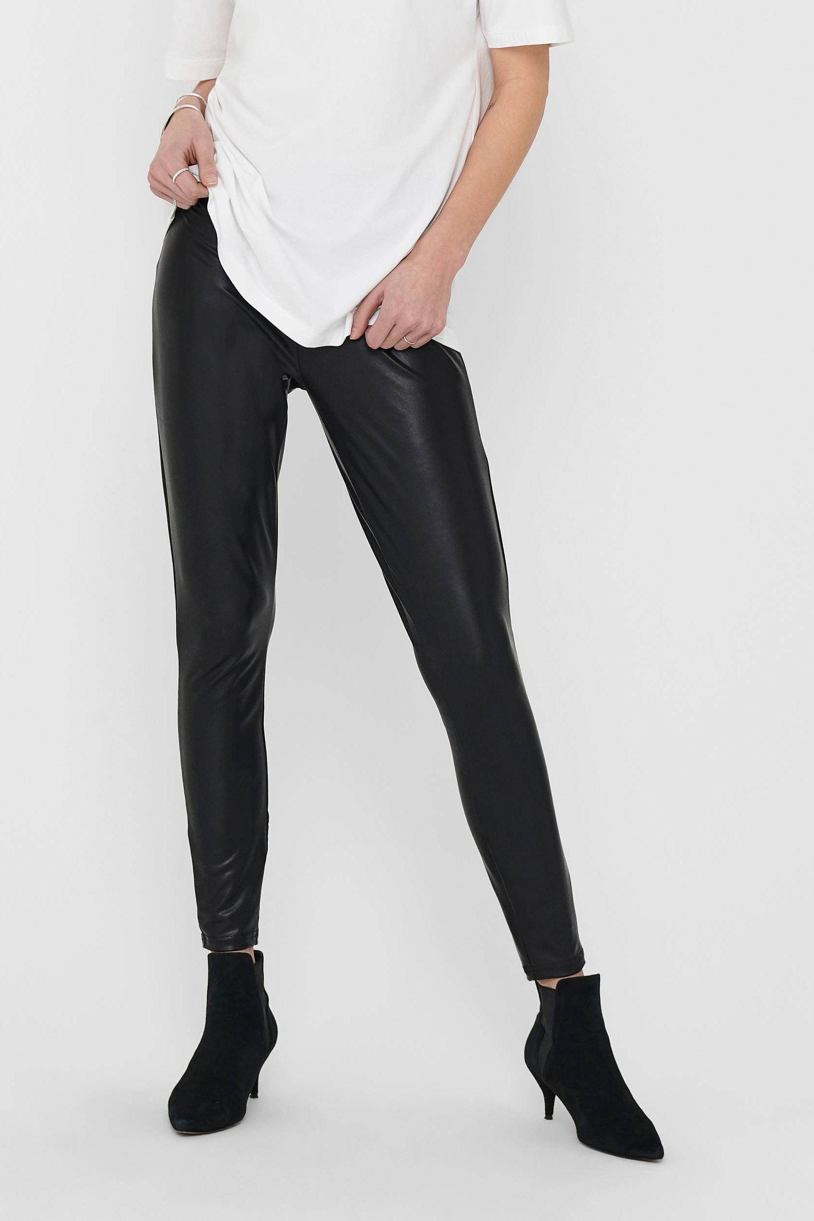 Coated legging zwart sale