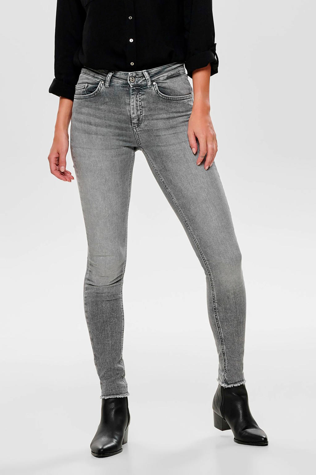 ONLY skinny jeans ONLBLUSH grey denim regular