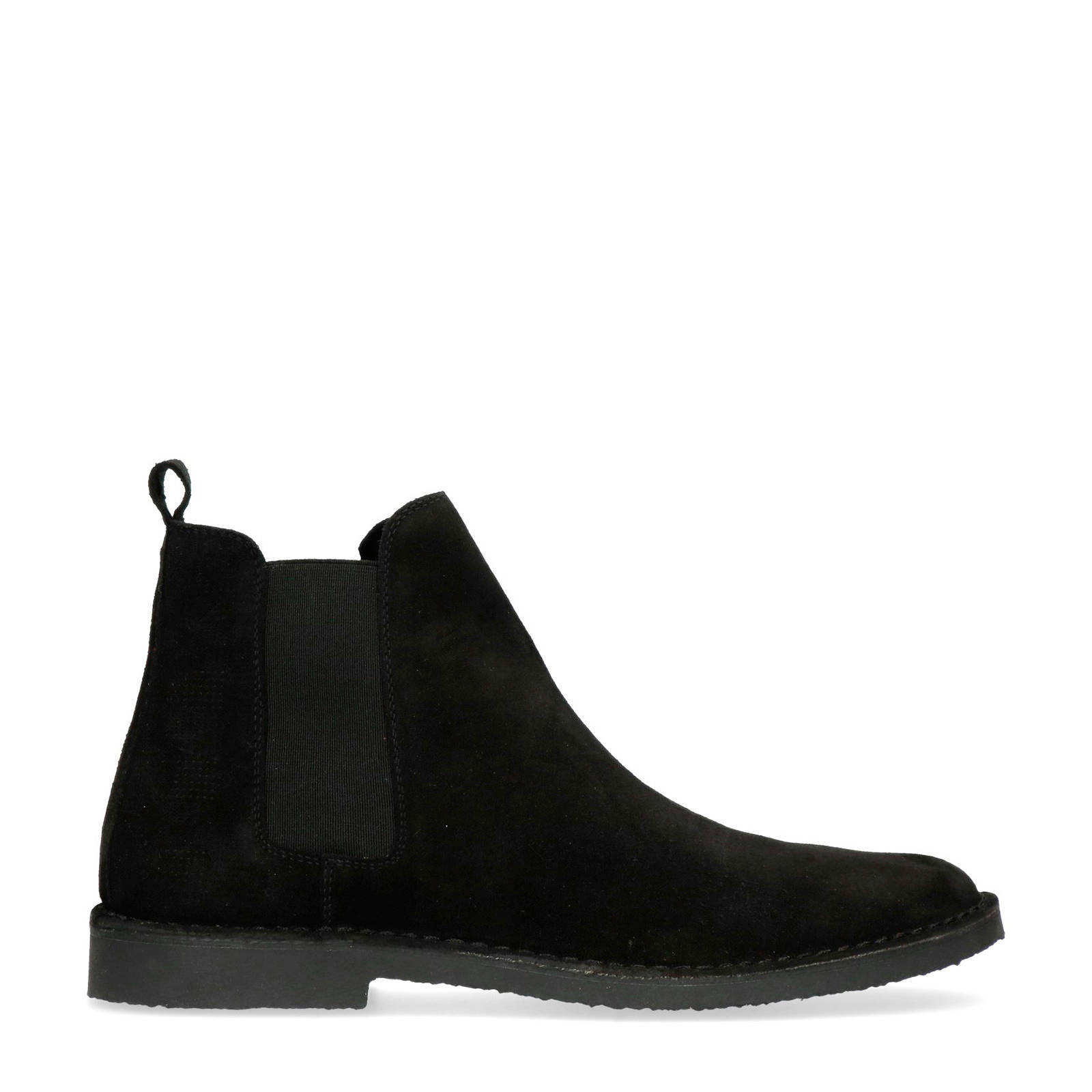Sacha suède chelsea boots zwart | wehkamp