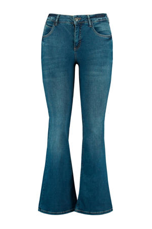 high waist flared jeans
