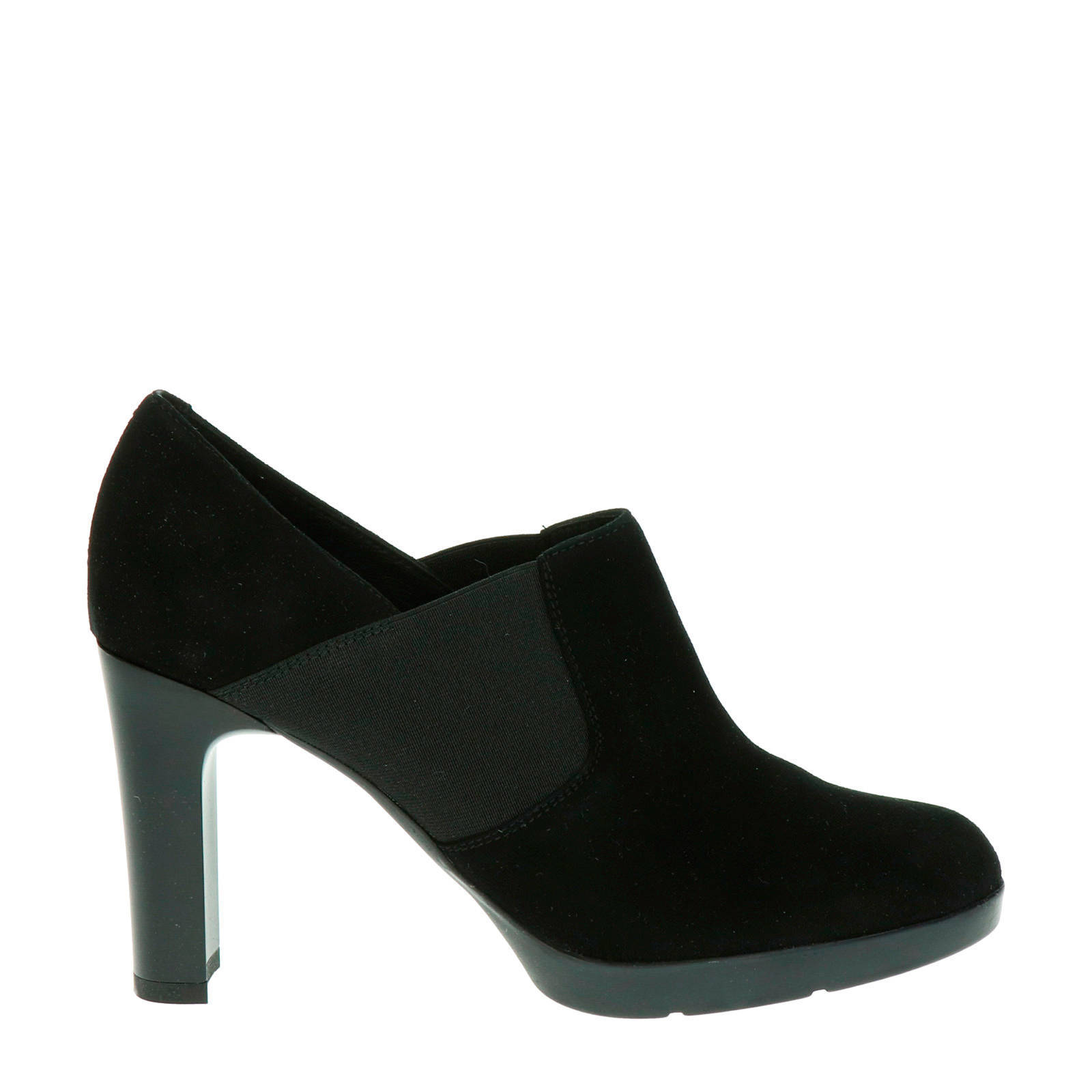 Geox Annya gesloten suède pumps zwart | wehkamp