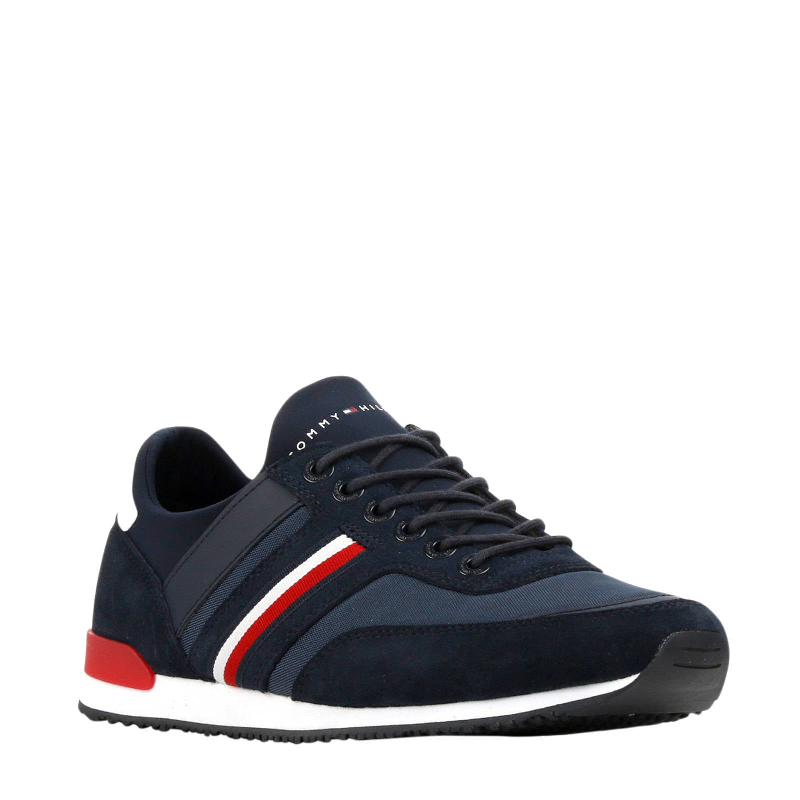 Tommy Hilfiger Iconic Sock Runner sneakers blauw | wehkamp