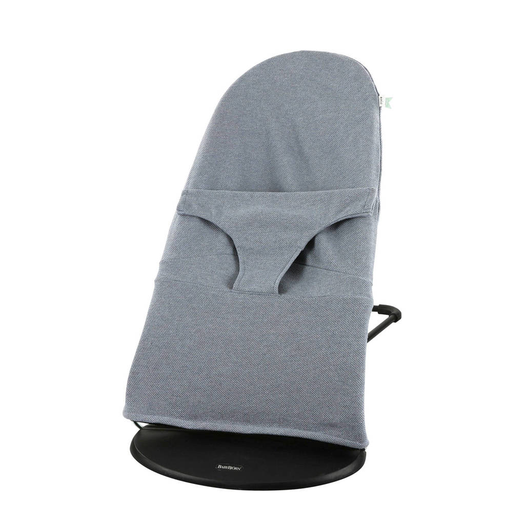 Trixie Babybjörn wipstoel beschermhoes grain blue, Grain Blue
