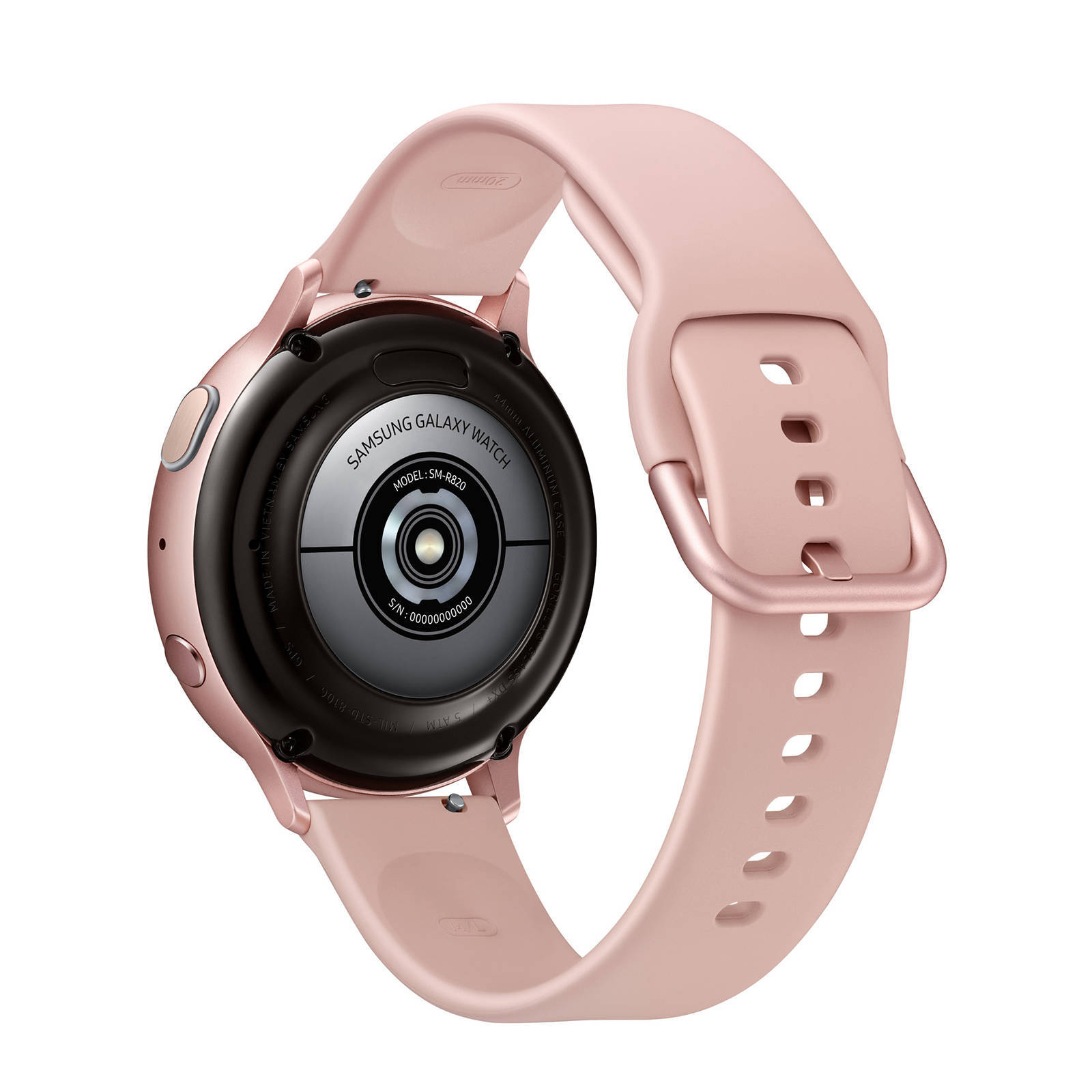 Samsung WATCH ACTIVE 2 G 44 mm aluminium smartwatch (Goud) | wehkamp