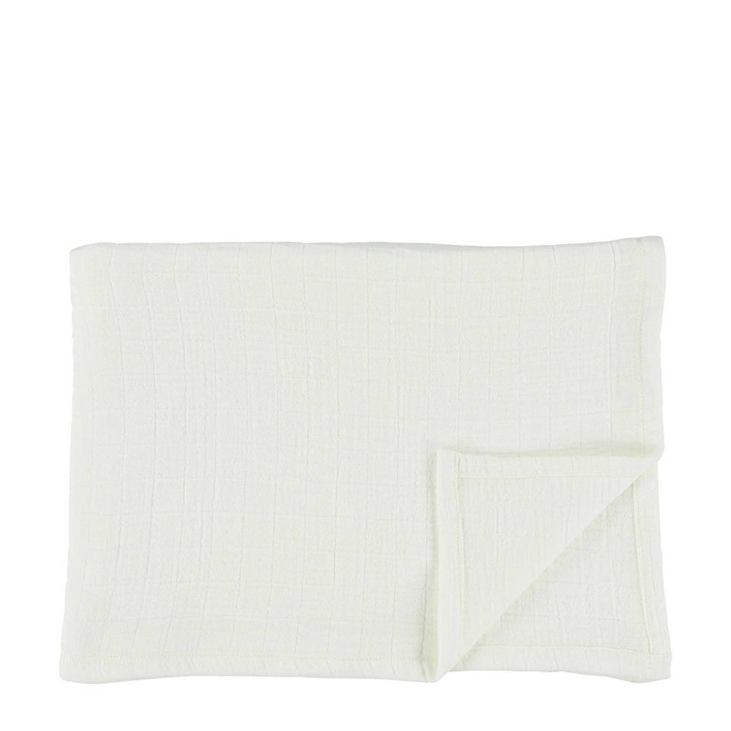 Les Rêves d'Anaïs hydrofiele doeken 110x110 cm (2 stuks) bliss white, Bliss White