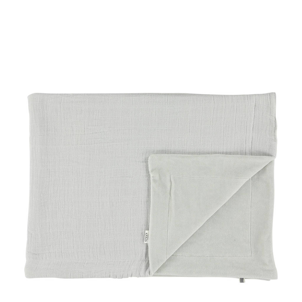 Les Rêves d'Anaïs baby ledikantdeken 100x150 cm bliss grey, Bliss Grey