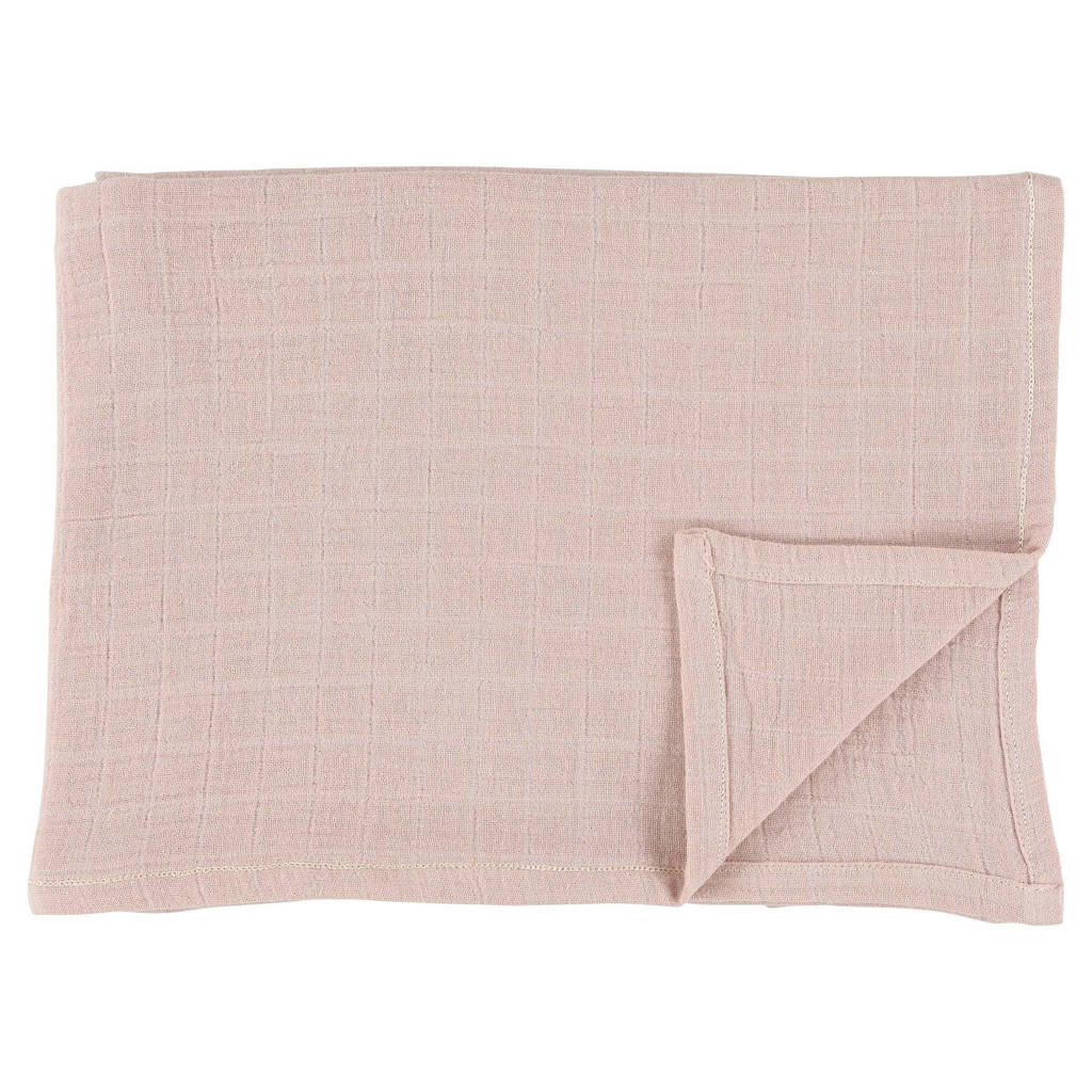 Les Rêves d'Anaïs hydrofiele doeken 110x110 cm (2 stuks) bliss rose, Bliss Rose