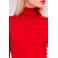 Morgan gebreide jurk rood