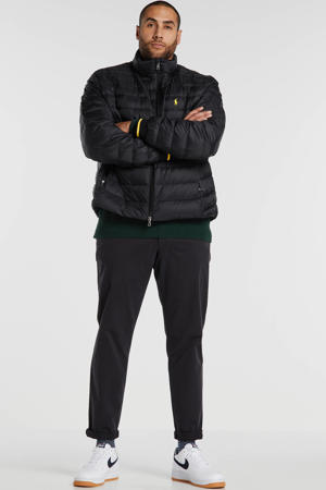 +size winterjas zwart