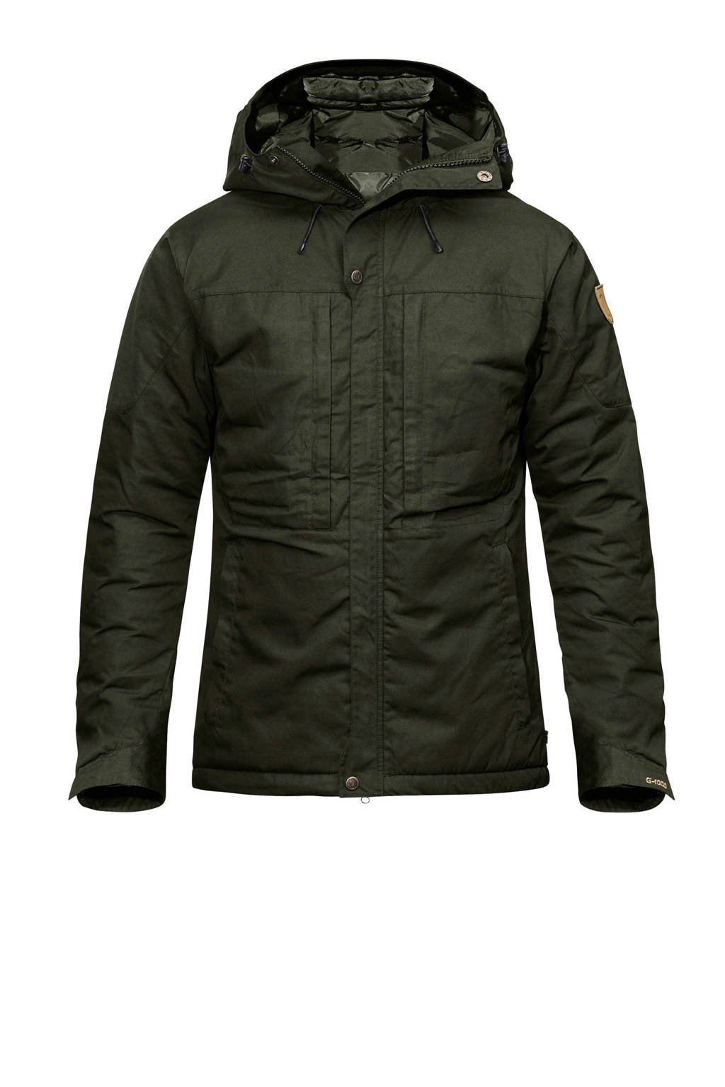 Fjällräven jas padded donkergroen, Donkergroen