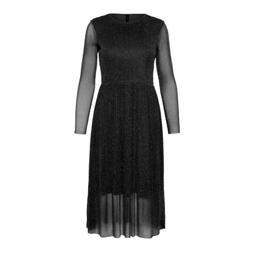 Y.A.S jurk met glitters zwart Y.A.S jurk met glitters zwart
