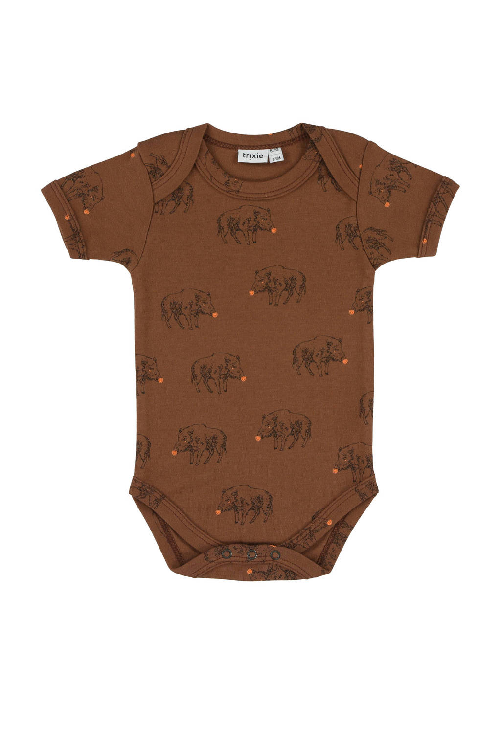 Trixie romper met korte mouwen truffle pig, Truffle Pig