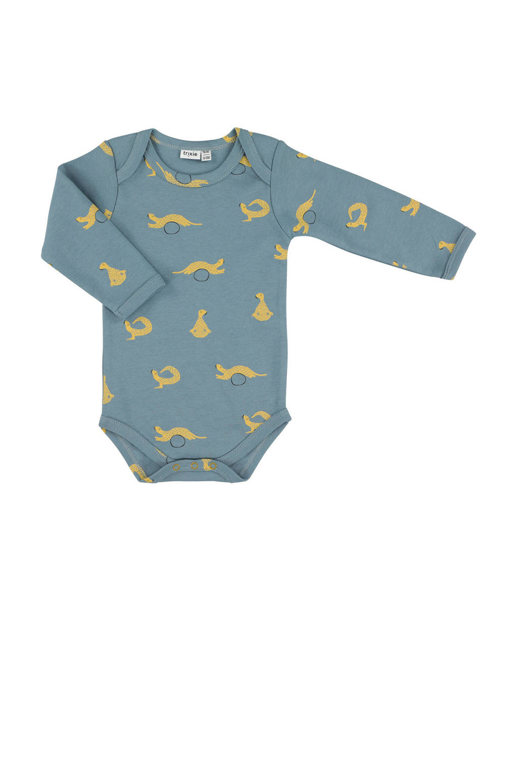 Trixie romper met lange mouwen whippy weasel, Whippy Weasel