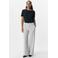 OBJECT T-shirt OBJANNIE met modal zwart