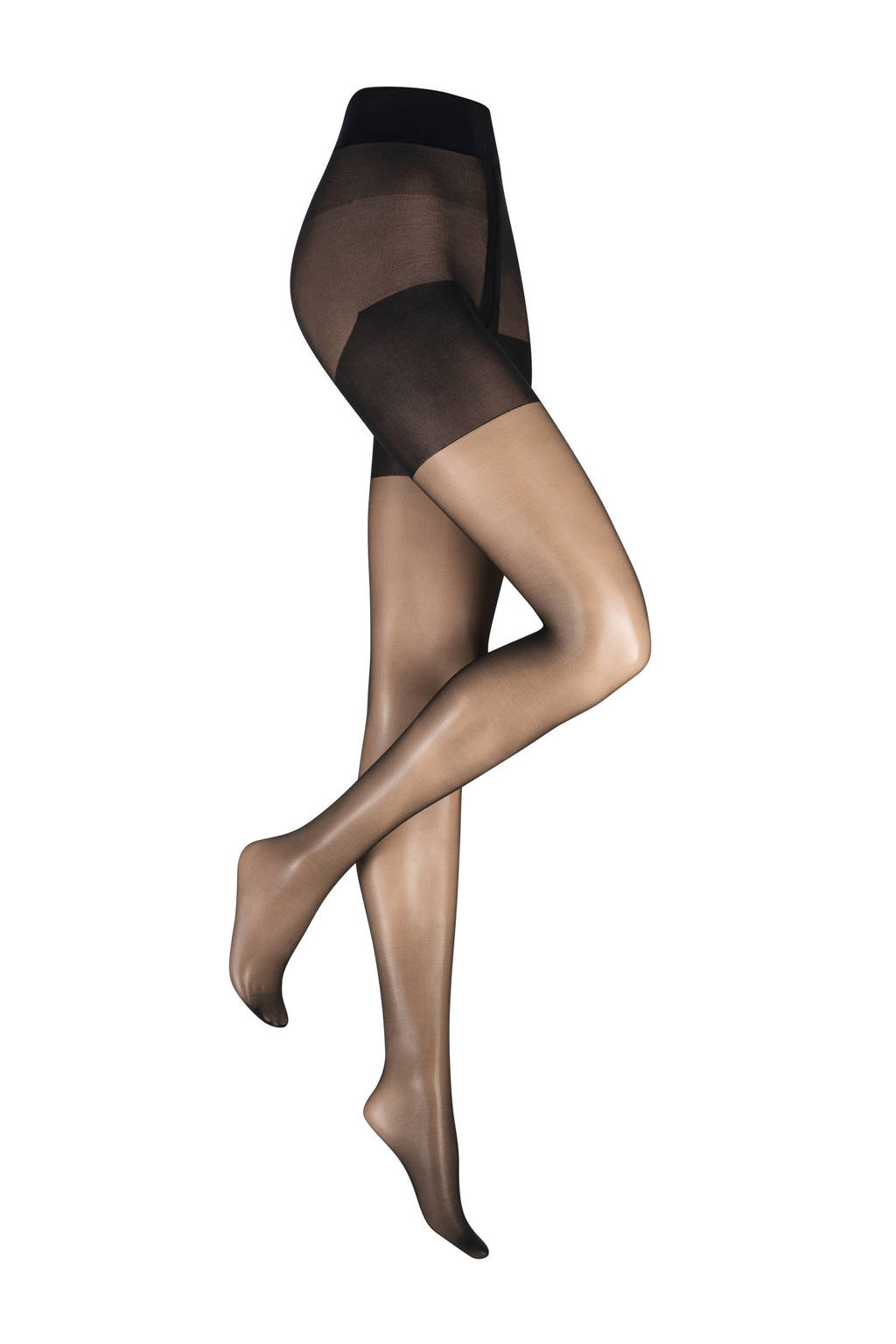 Kunert curvy panty 20 denier zwart, Zwart